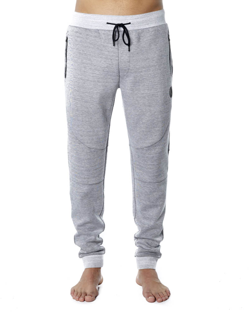 Hurley Mens Phantom Session Fleece Pants Light Grey